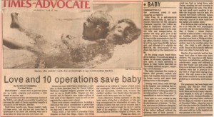 Love and 10 Operations Save Baby